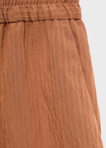 MANGO Regular Pants 'Coconut' in Brown