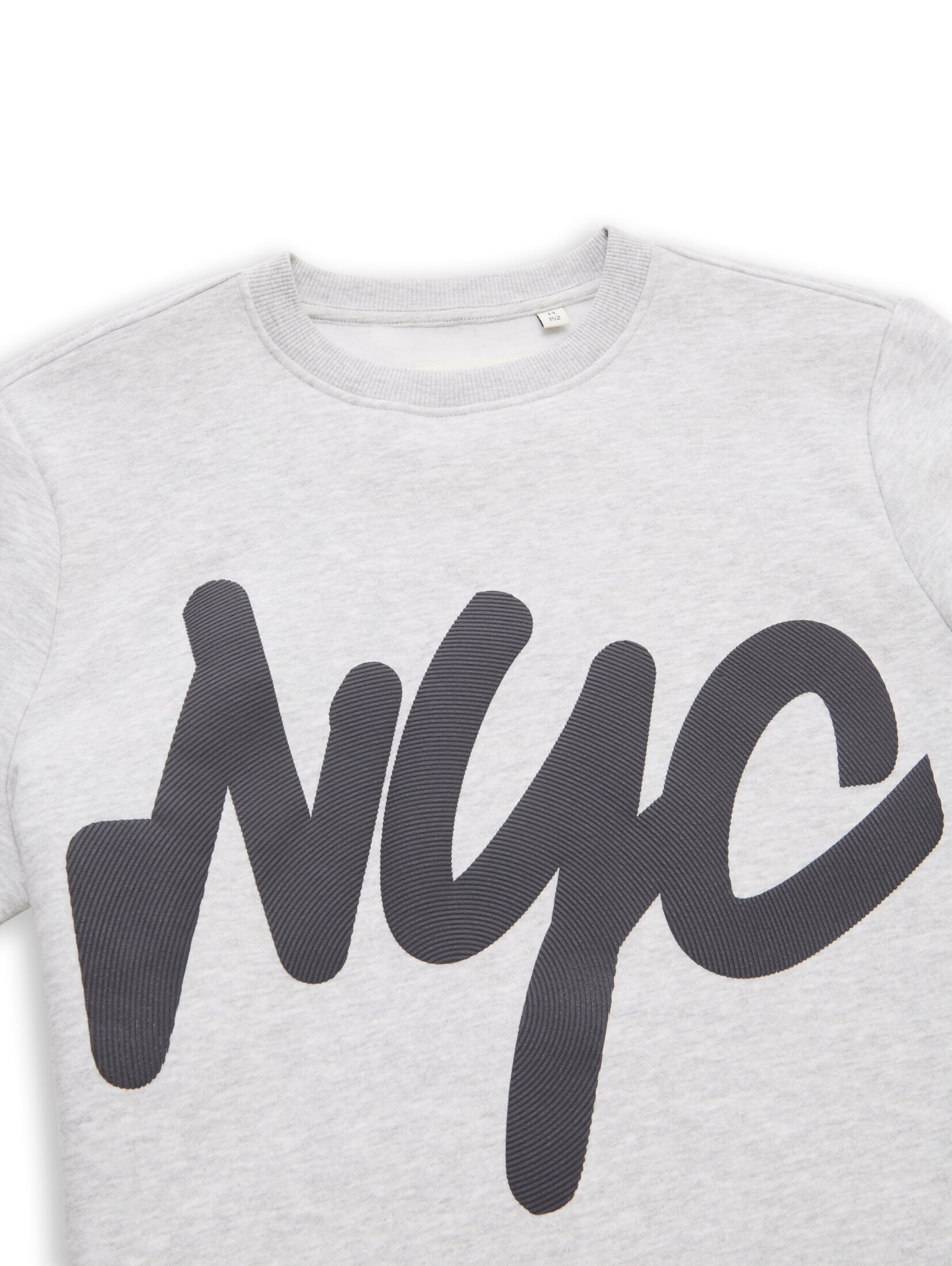 TOM TAILOR Sweatshirt in Grey