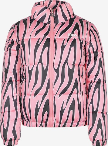 FILA Winter Jacket ' Susi ' in Pink: front