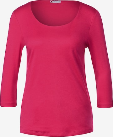 T-shirt 'Pania' STREET ONE en rose : devant