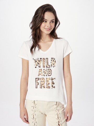 MORE & MORE T-Shirt in Weiß: Vorderseite