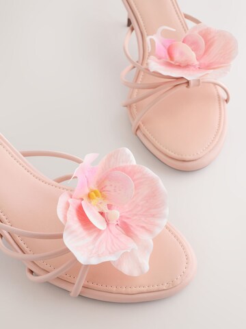 Next - Zapatos abiertos 'Forever Comfort' en rosa
