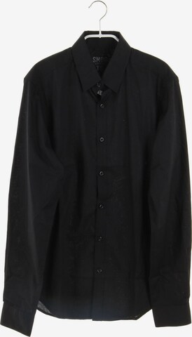 SMOG Co. Button Up Shirt in XS in Black: front