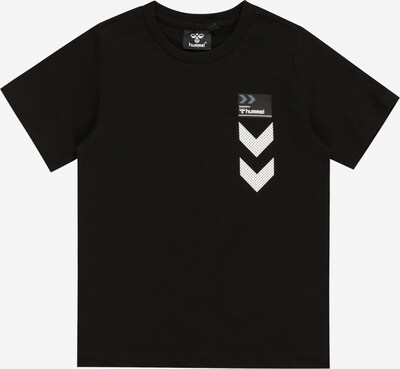 Hummel T-Shirt in grau / schwarz / weiß, Produktansicht