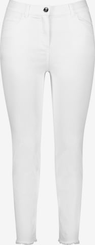 SAMOON Slim fit Jeans 'Betty' in White: front