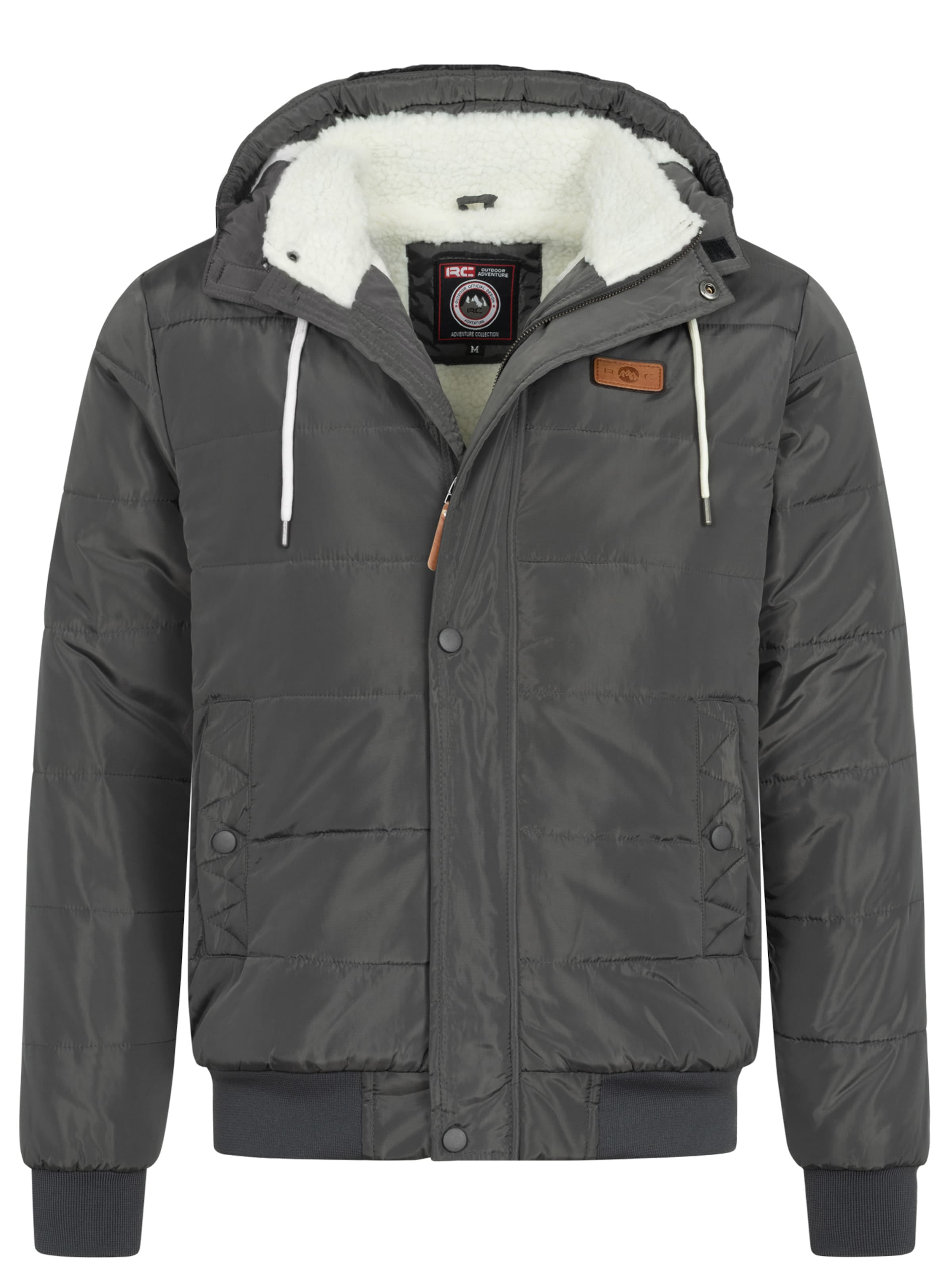 Rock Creek Winterjacke in S in dunkelgrau, Produktansicht