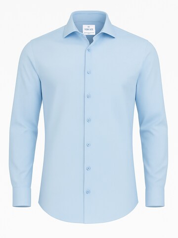 Vercate Slim fit Business Shirt 'No. 1' in Blue: front