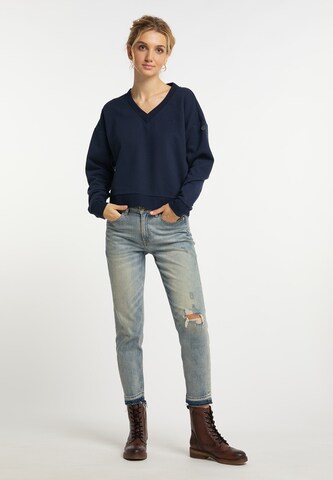 DreiMaster Vintage Sweatshirt in Blue