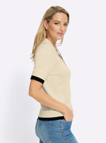 heine Pullover in Beige