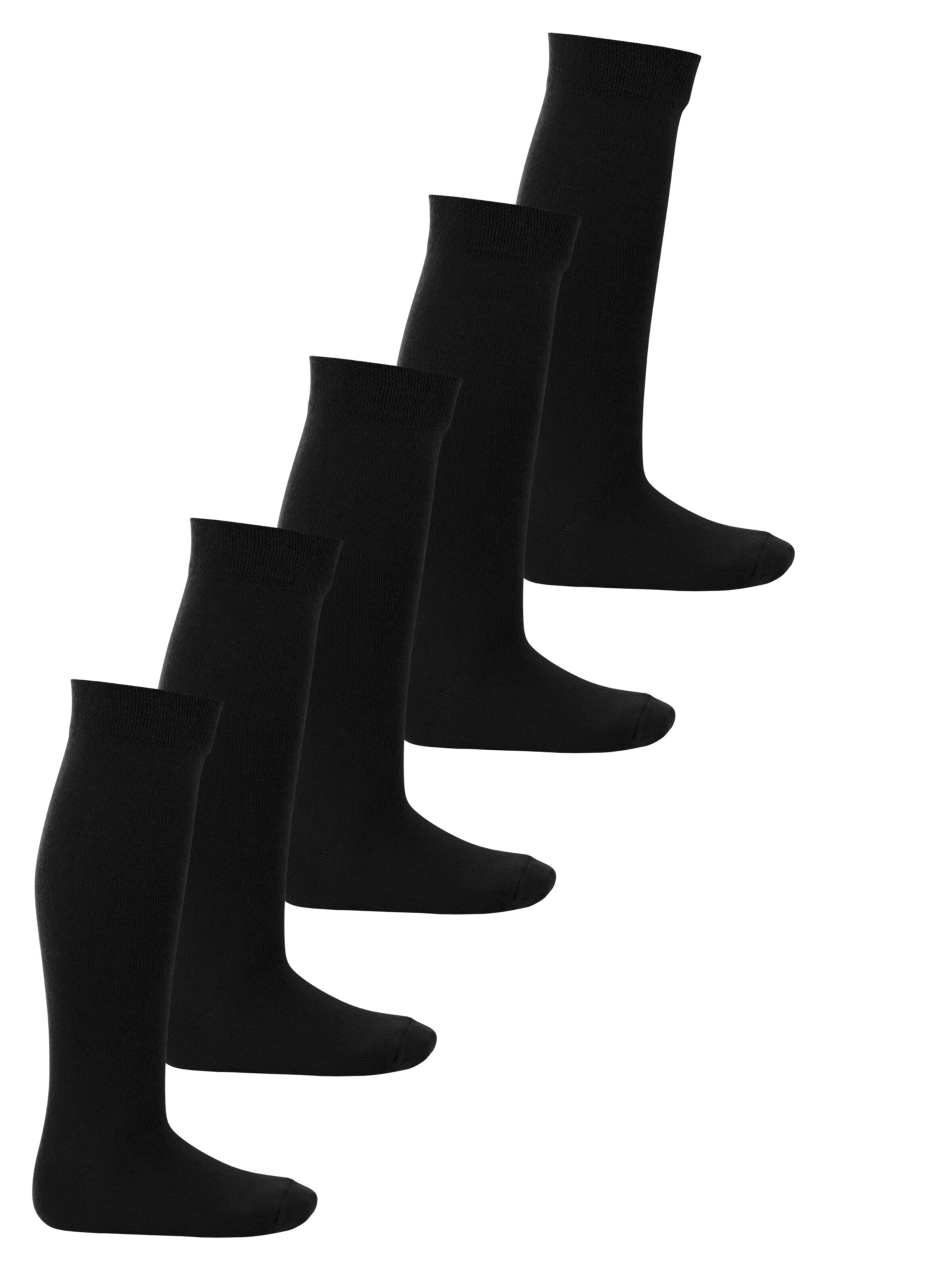 footstar Socks 'EVERYDAY!' in Black: front
