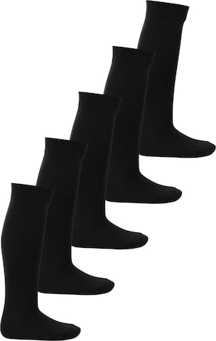 footstar Socks 'EVERYDAY!' in Black: front