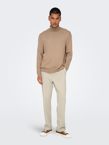 regular Pantaloni chino 'ONSMark' di Only & Sons in grigio