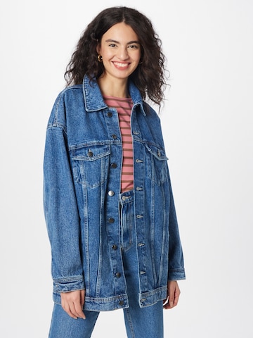 Veste mi-saison 'LENNOX' ONLY en bleu : devant