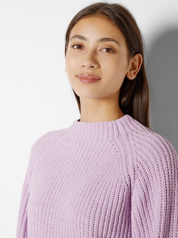 Bershka Sweater in Purple