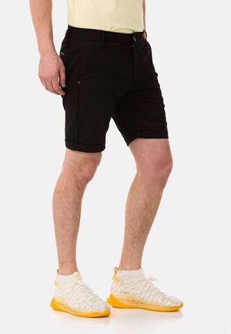 CIPO & BAXX Regular Shorts in Schwarz