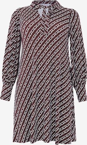 Robe Yoek en marron : devant