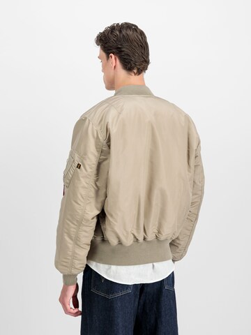 ALPHA INDUSTRIES Übergangsjacke 'MA-1 Heritage'‌‌‌‌‌‌ in Beige
