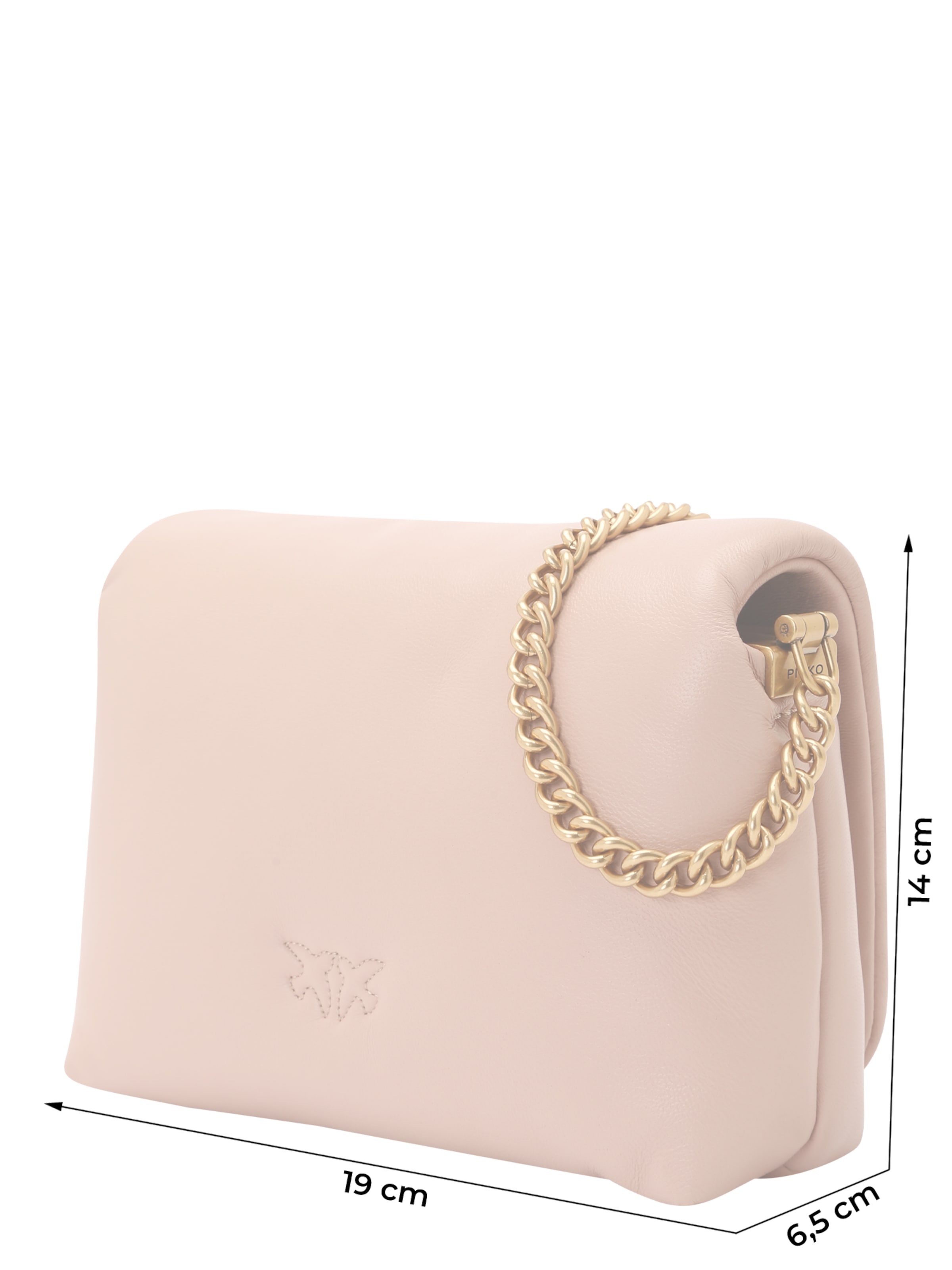 PINKO Torba na ramię 'Love' w kolorze różowy pudrowym, Podgląd produktu