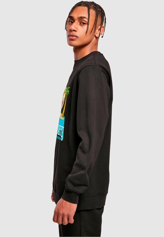 ABSOLUTE CULT Sweatshirt 'Tom And Jerry - Hammock Dreams' in Black