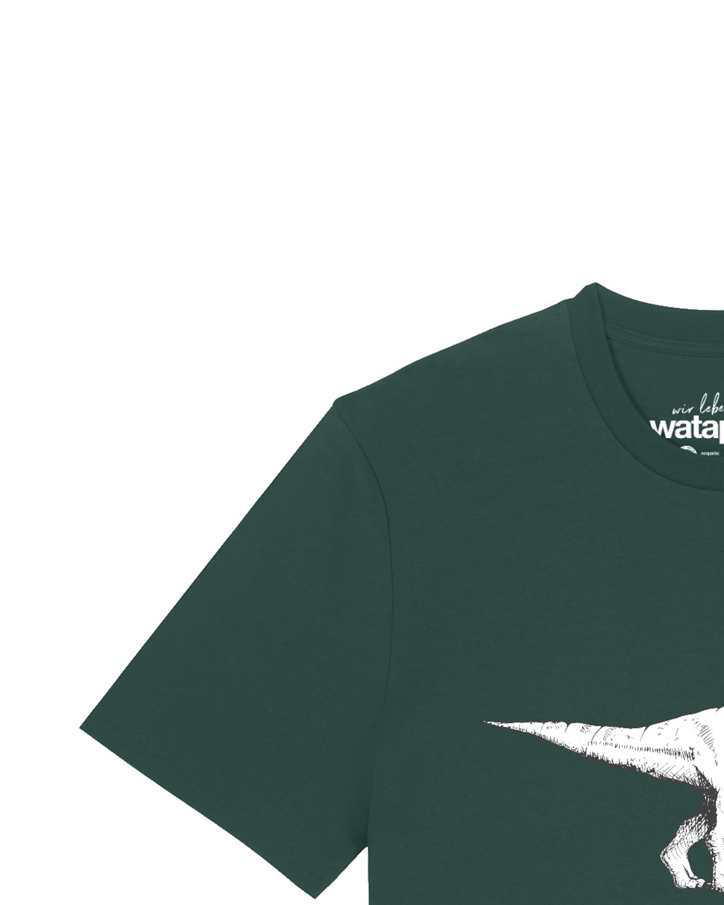 T-Shirt 'Astronaut On T-Rex' Watapparel en vert
