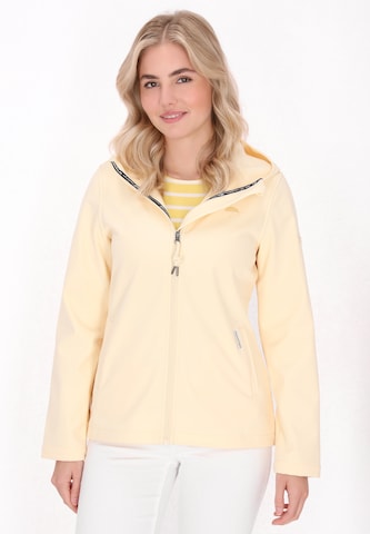 Schmuddelwedda Functionele jas in Beige: voorkant