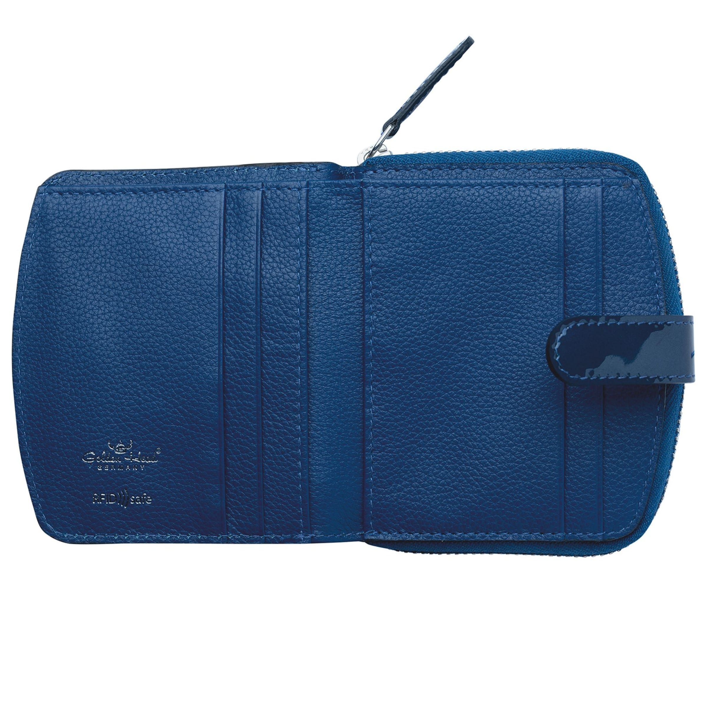 Porte-monnaies 'Carrara' GOLDEN HEAD en bleu