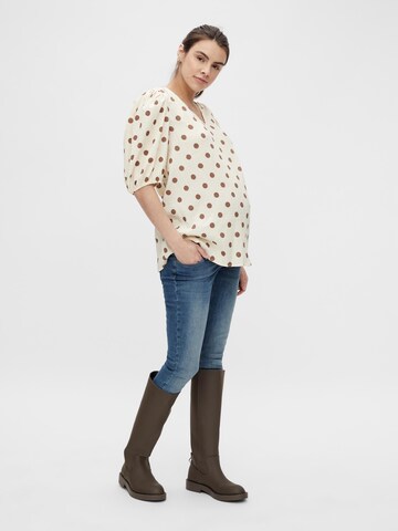 MAMALICIOUS Blouse 'Karina' in Geel