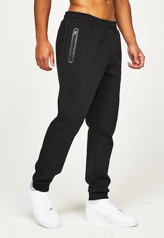 Effilé Pantalon 'Cirico' Zavetti Canada en noir