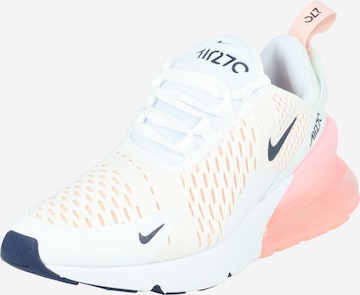 Nike SportswearNiske tenisice 'Air Max 270' - bijela boja: prednji dio