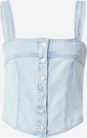 LEVI'S ® Top 'DREA' in Blauw: voorkant