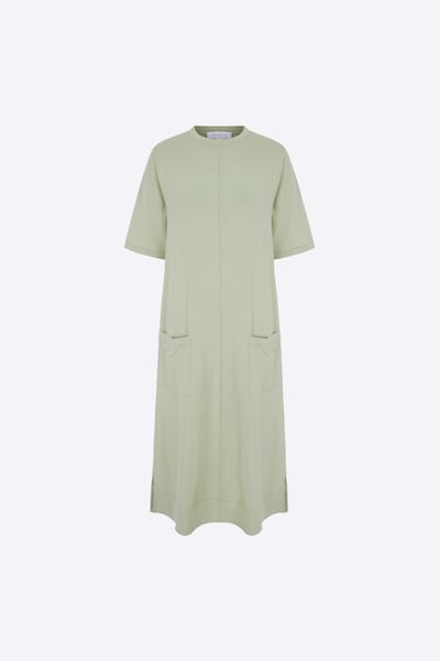 Aligne Kleid in pastellgrün, Produktansicht