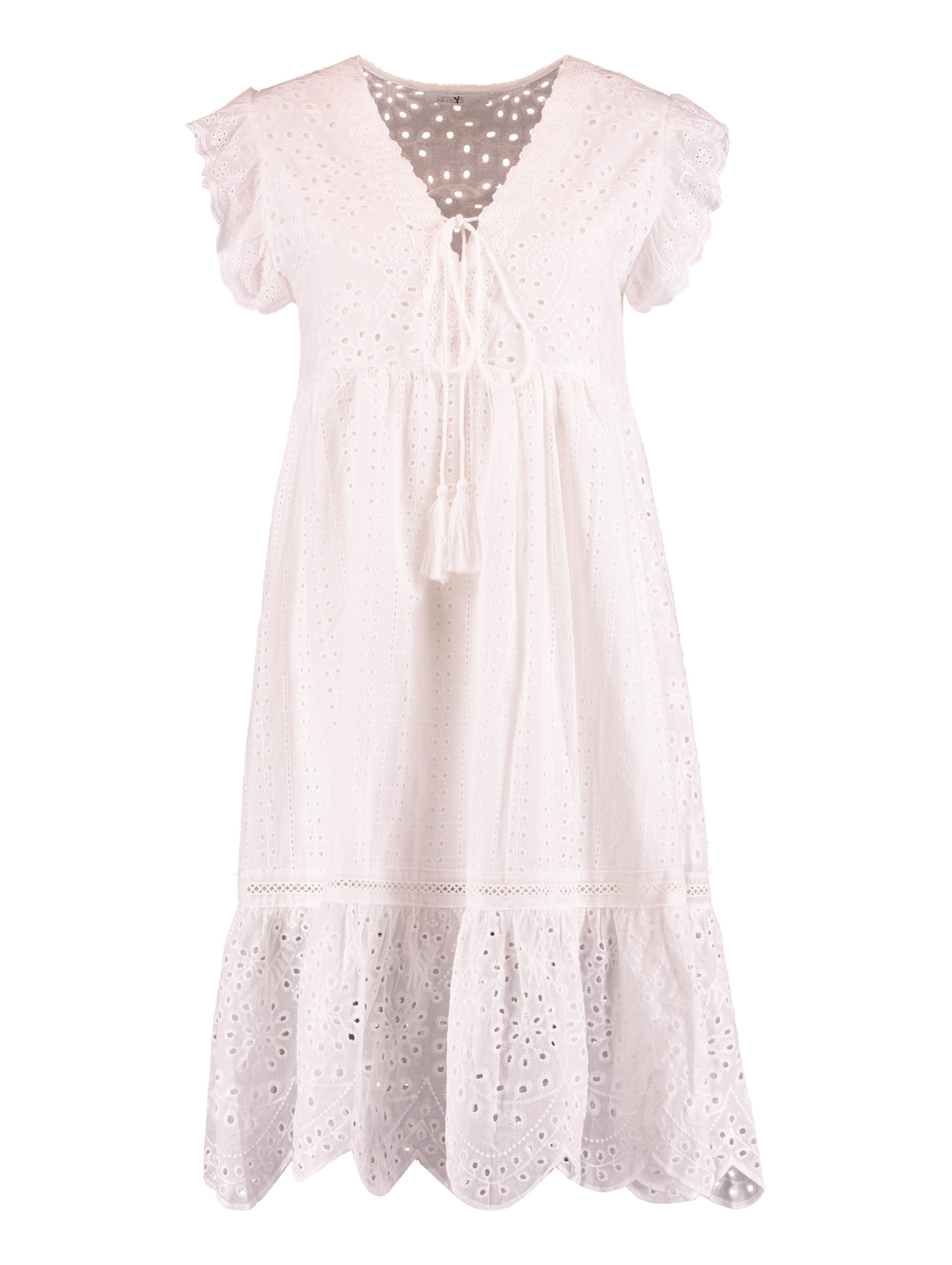 Abito 'Co44lina' di Hailys in bianco: frontale