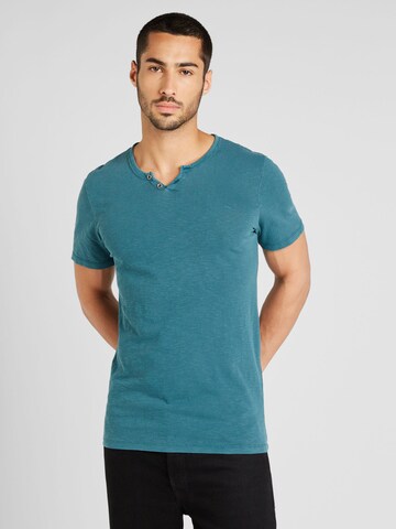 Regular fit Maglietta 'JJESplit' di JACK & JONES in verde: frontale