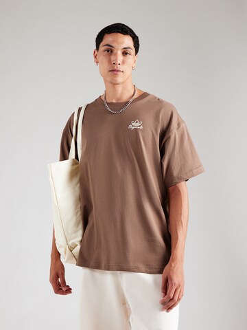 Maglietta 'OUTLINE PALM' di ADIDAS ORIGINALS in marrone