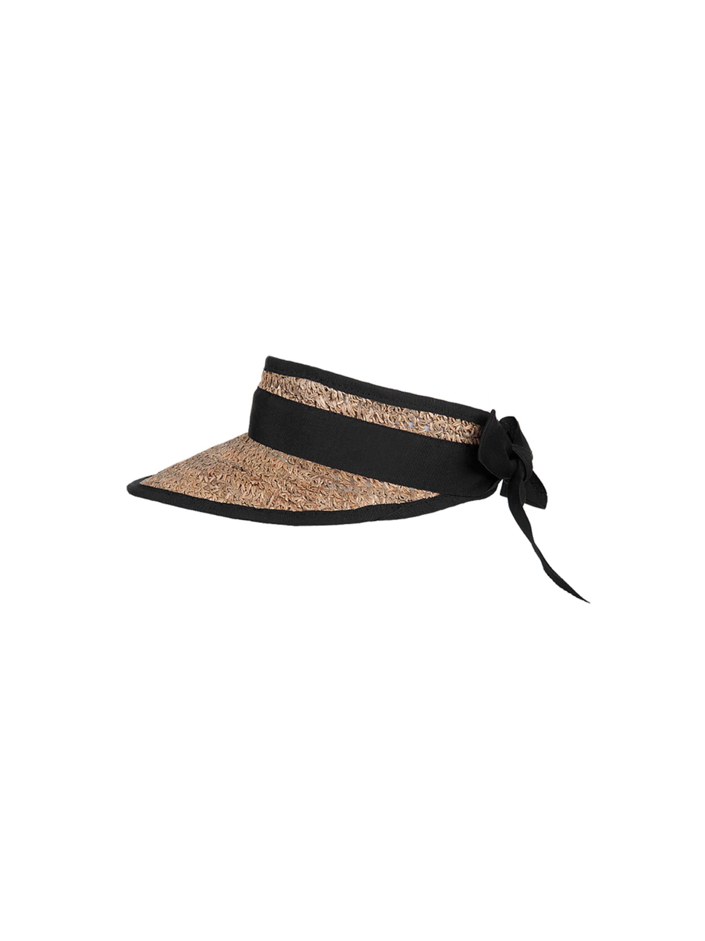 Hatland Cap 'Eliza Seagrass' in Black: front