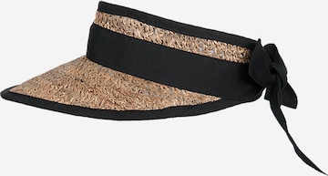 Hatland Cap 'Eliza Seagrass' in Black: front