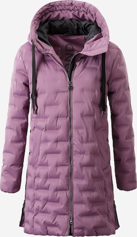 ViertelMond Winter Coat 'MARISOL' in Purple: front