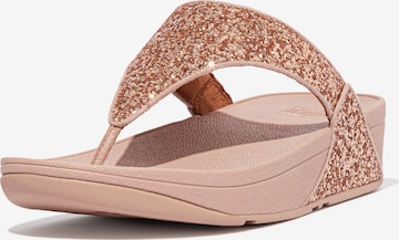 FitFlop Zehentrenner in Pink: Vorderseite