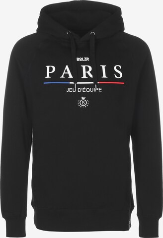 Bolzr Sweatshirt in Black: front