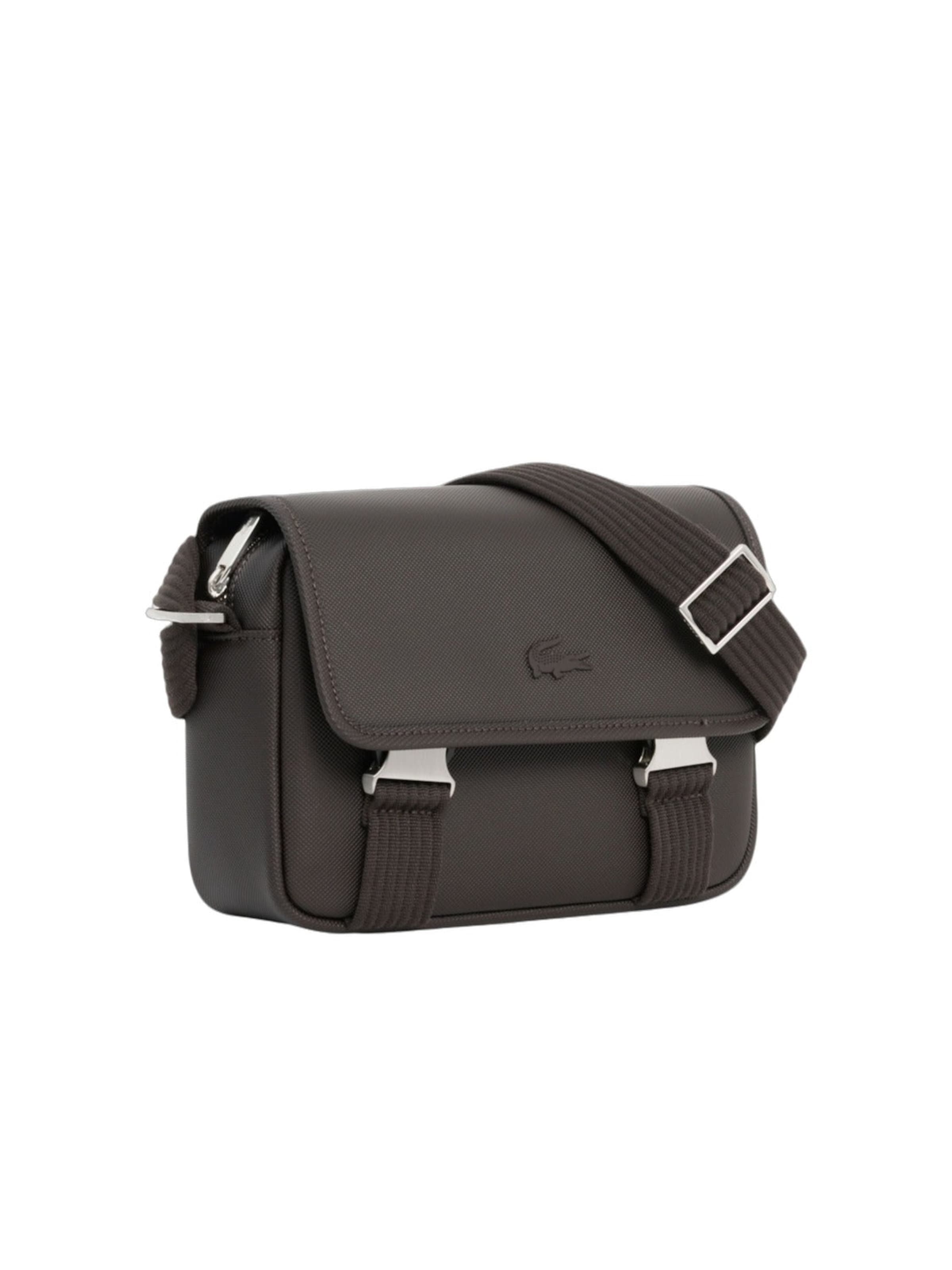 LACOSTE Torba za čez ramo 'Men's Classic' | rjava barva