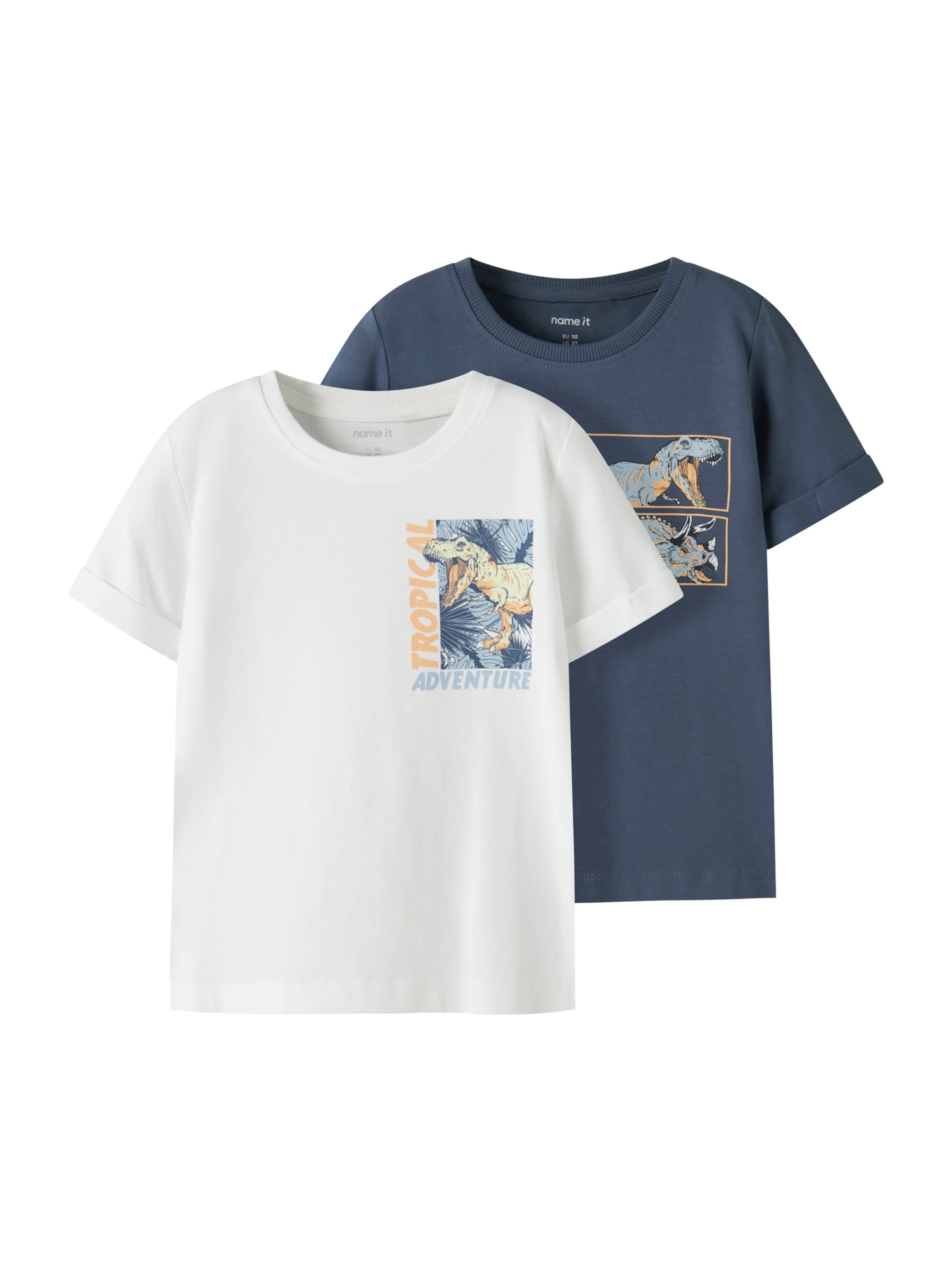 NAME IT - Camiseta 'NMMVUX' en azul: frente