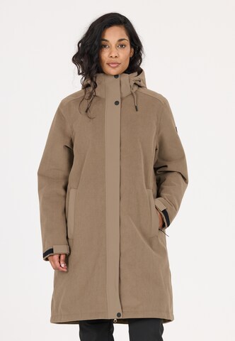 Whistler Funktionsjacke 'Hollow' in Braun: Vorderseite