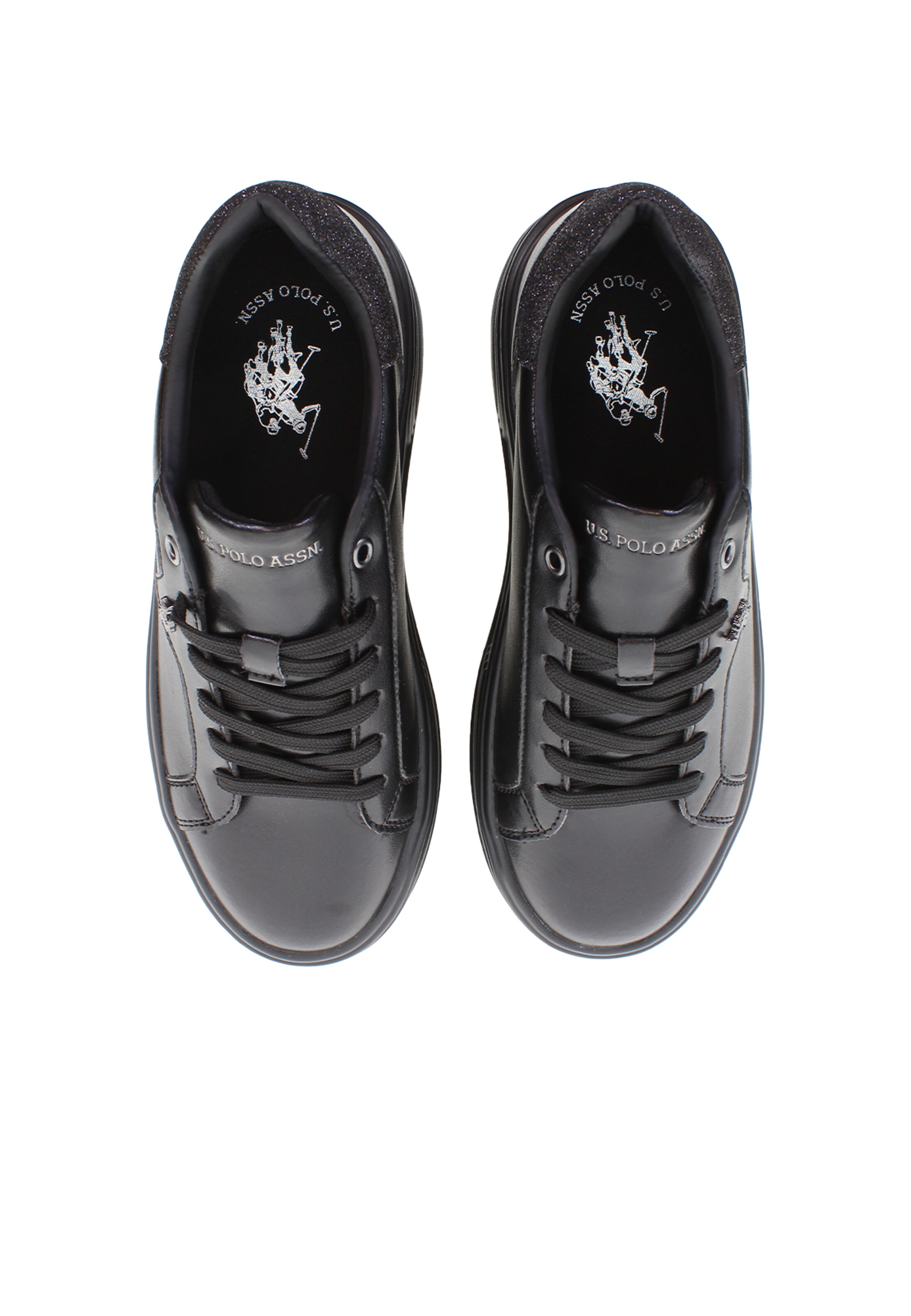 U.S. POLO ASSN. Platform trainers in Black