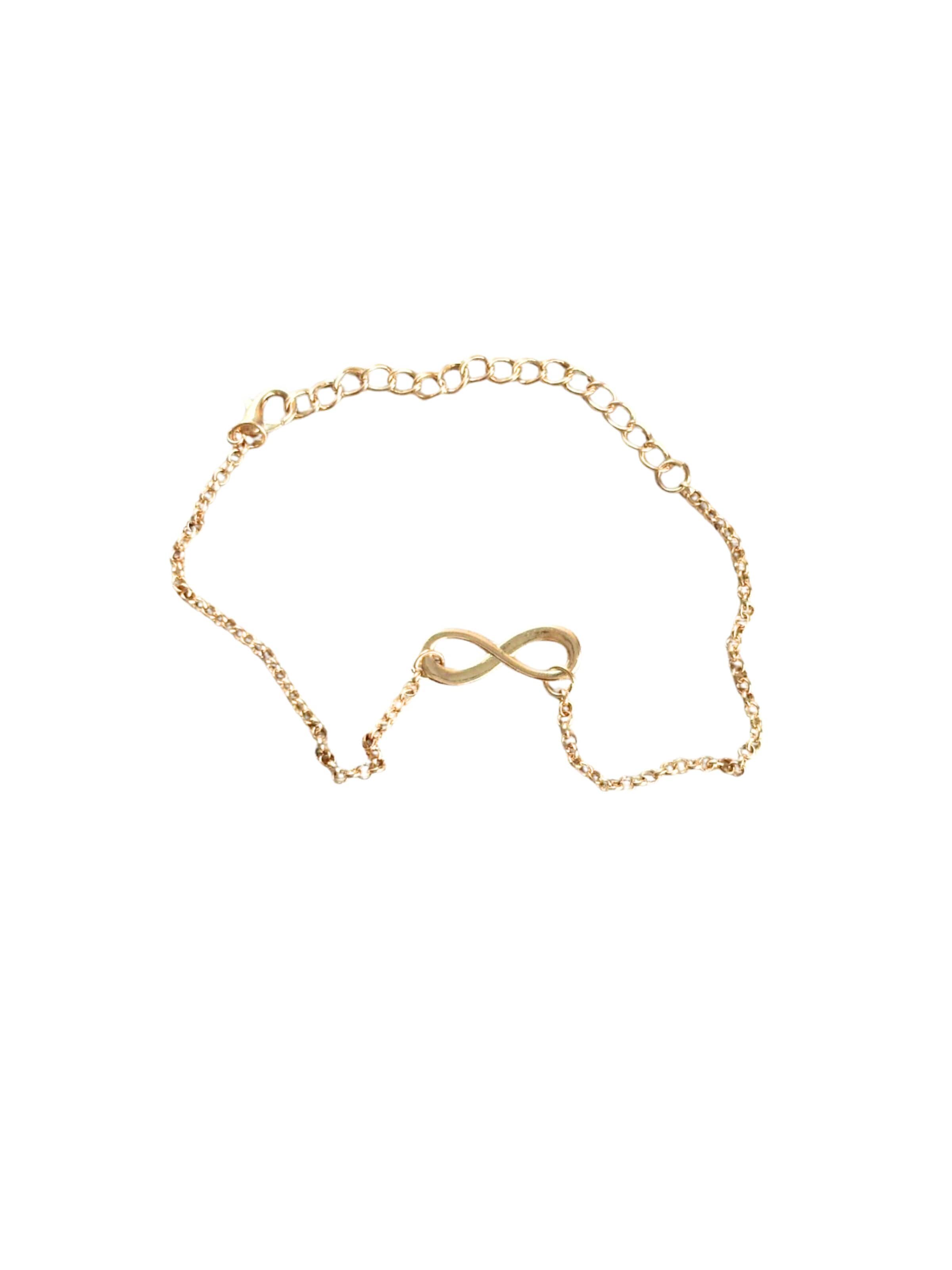 Good to Blue Foot jewelry 'Endless Love Fußkettchen' in Gold: front
