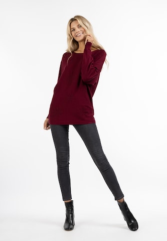 Usha Sweater in Red