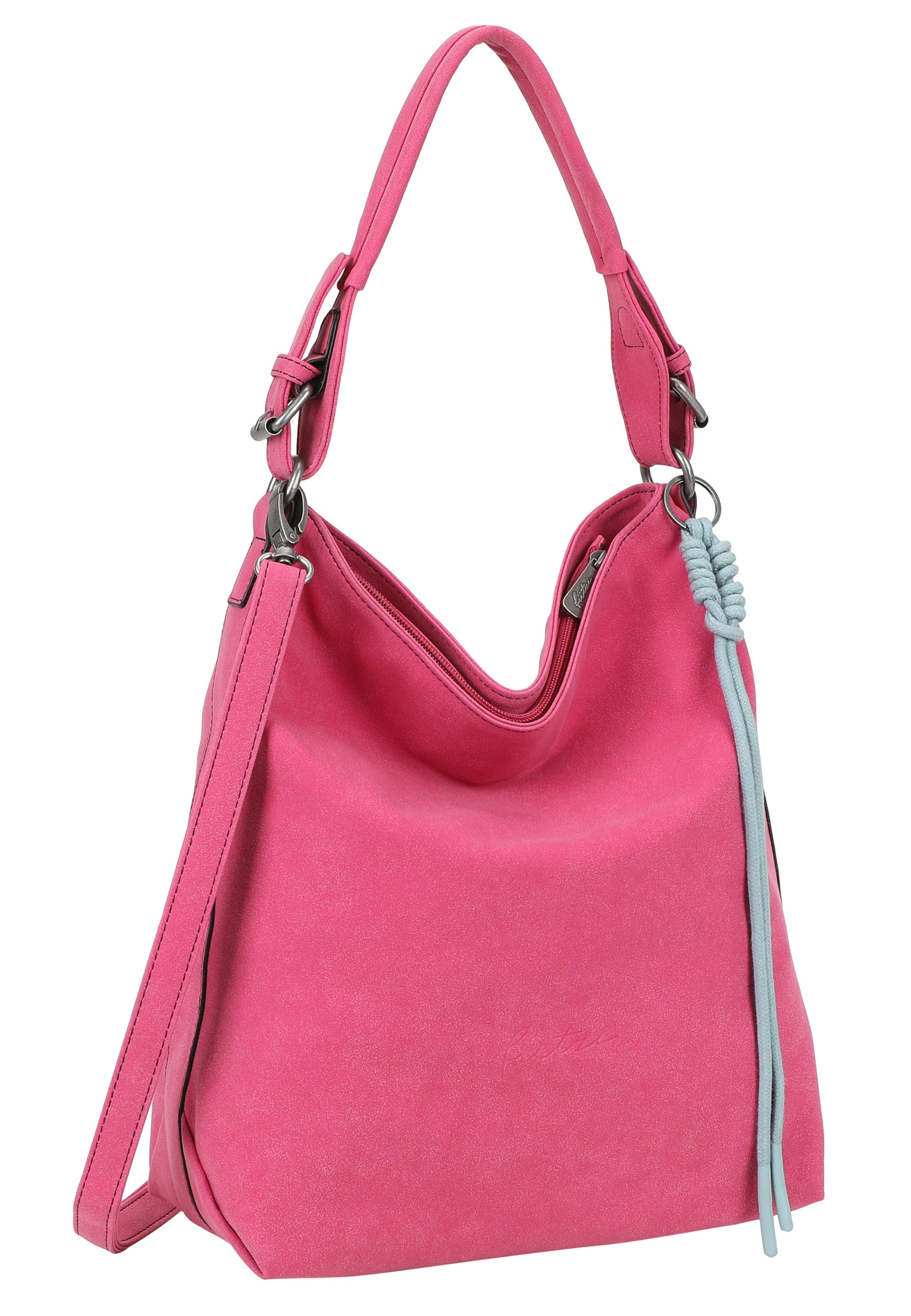 Fritzi aus Preußen Schoudertas 'Bitzi01 Suede' in Roze