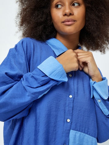 Chemisier 'Lene' Peppercorn en bleu