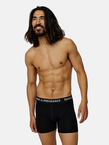 DANISH ENDURANCE Boxershorts 'Classic Trunks' in Schwarz: Vorderseite