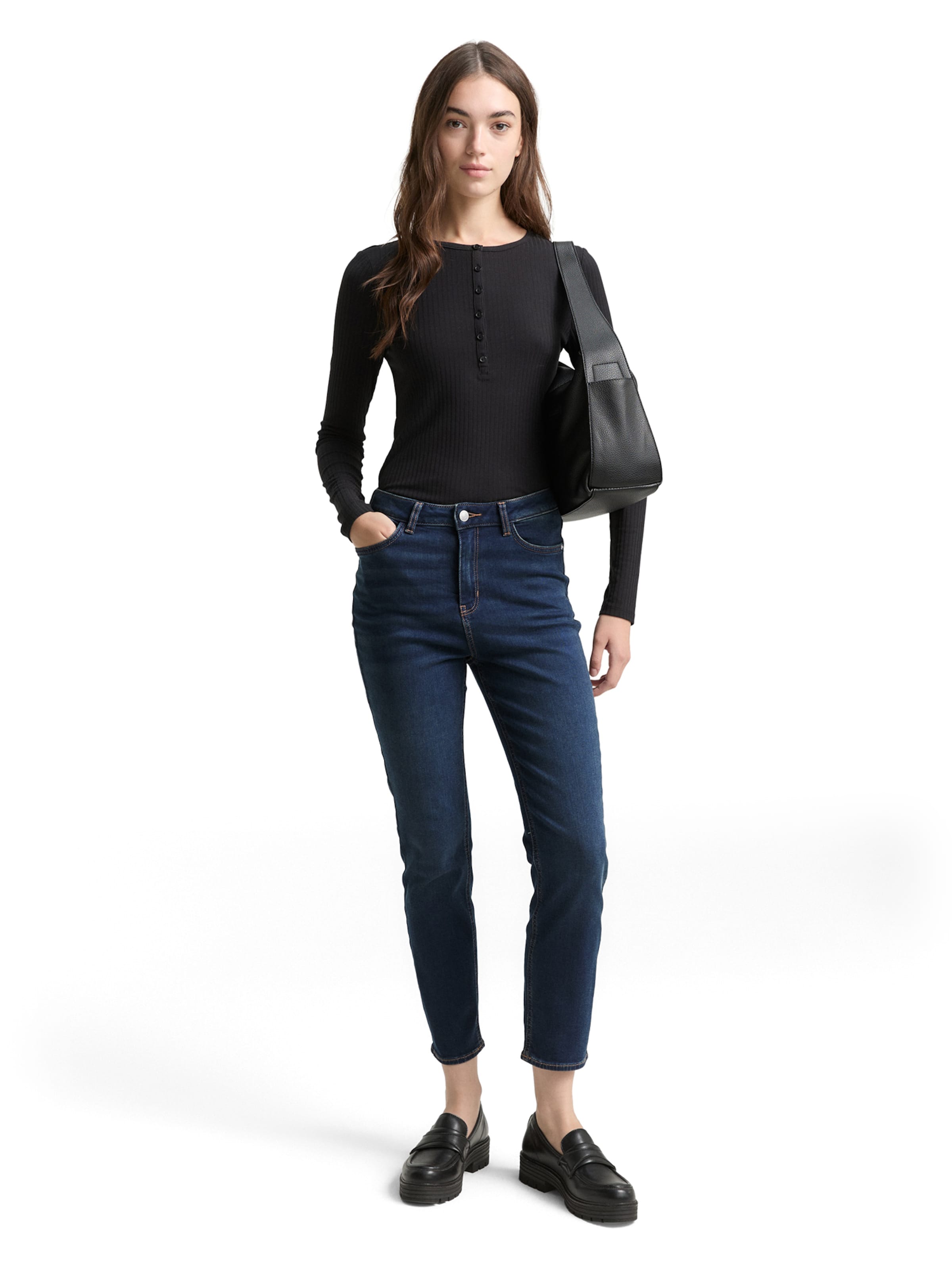 TOM TAILOR DENIM Слим Джинсы 'LOTTE' в Синий