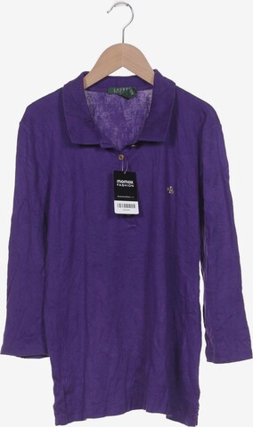 Lauren Ralph Lauren Poloshirt XL in Lila: predná strana